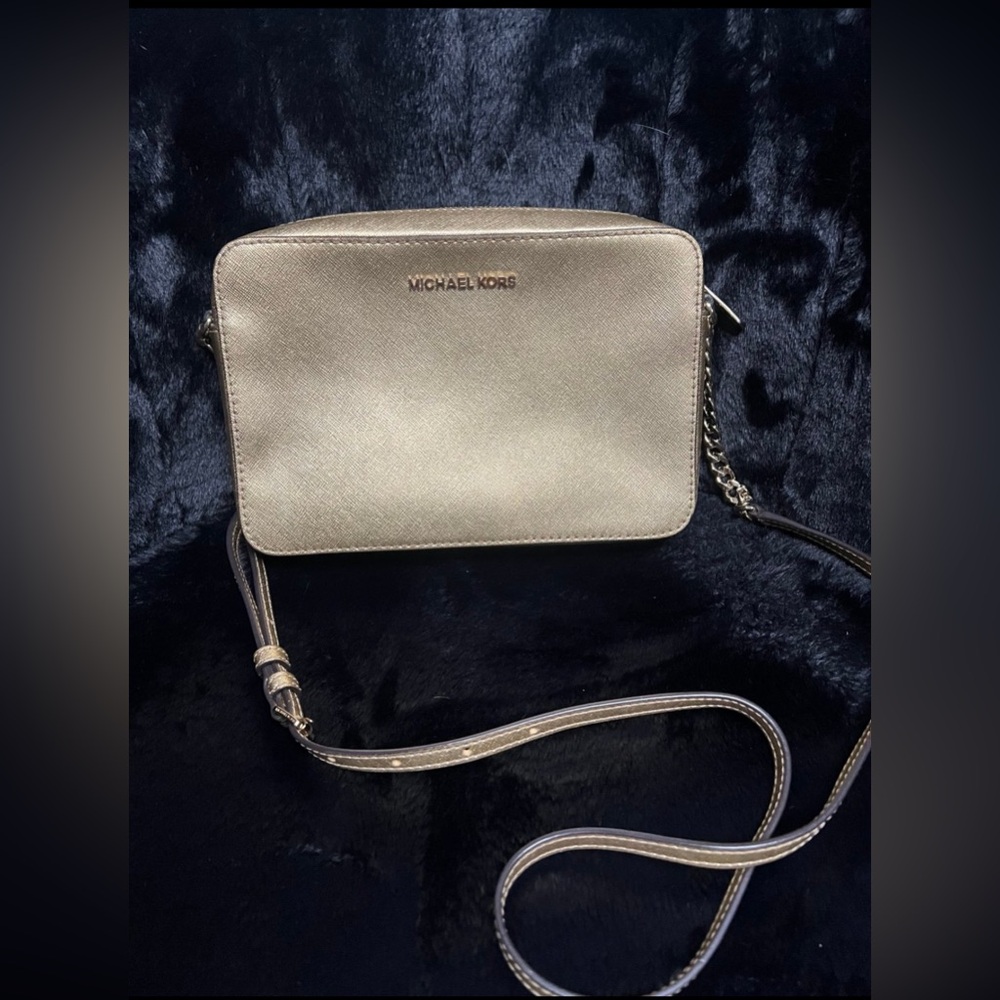 Michael Kors Metallic Crossbody Bag